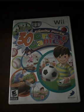 Wii Nintendo 30 Great Games Family Party includes manual